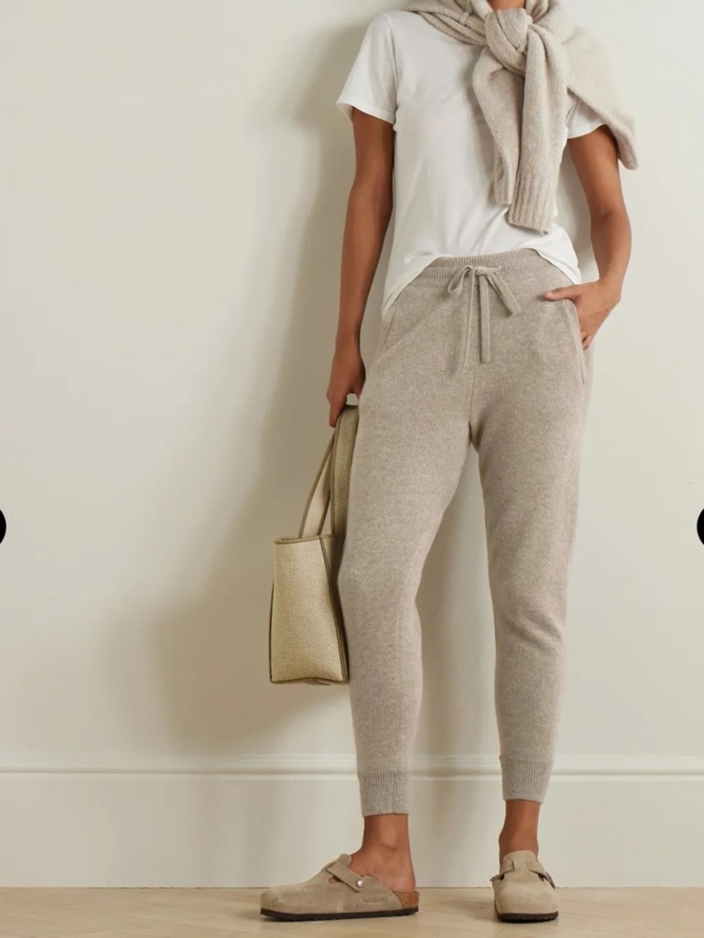 🔥🔥🔥 James Perse cashmere track pants Size 3/ M-L